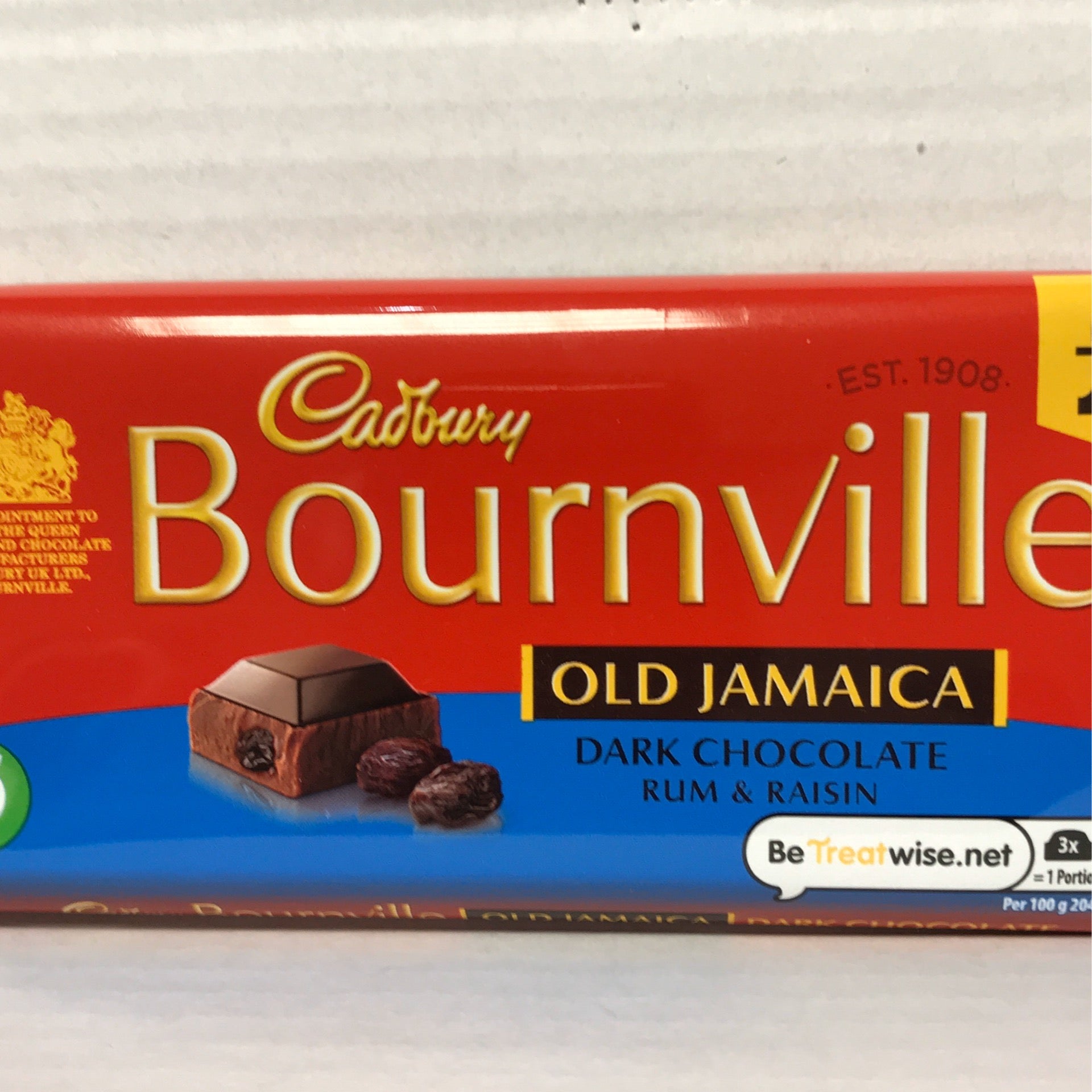 CADBURY BOURNVILLE OLD JAMAICA CHOCOLATE BAR Sweet Shop Online